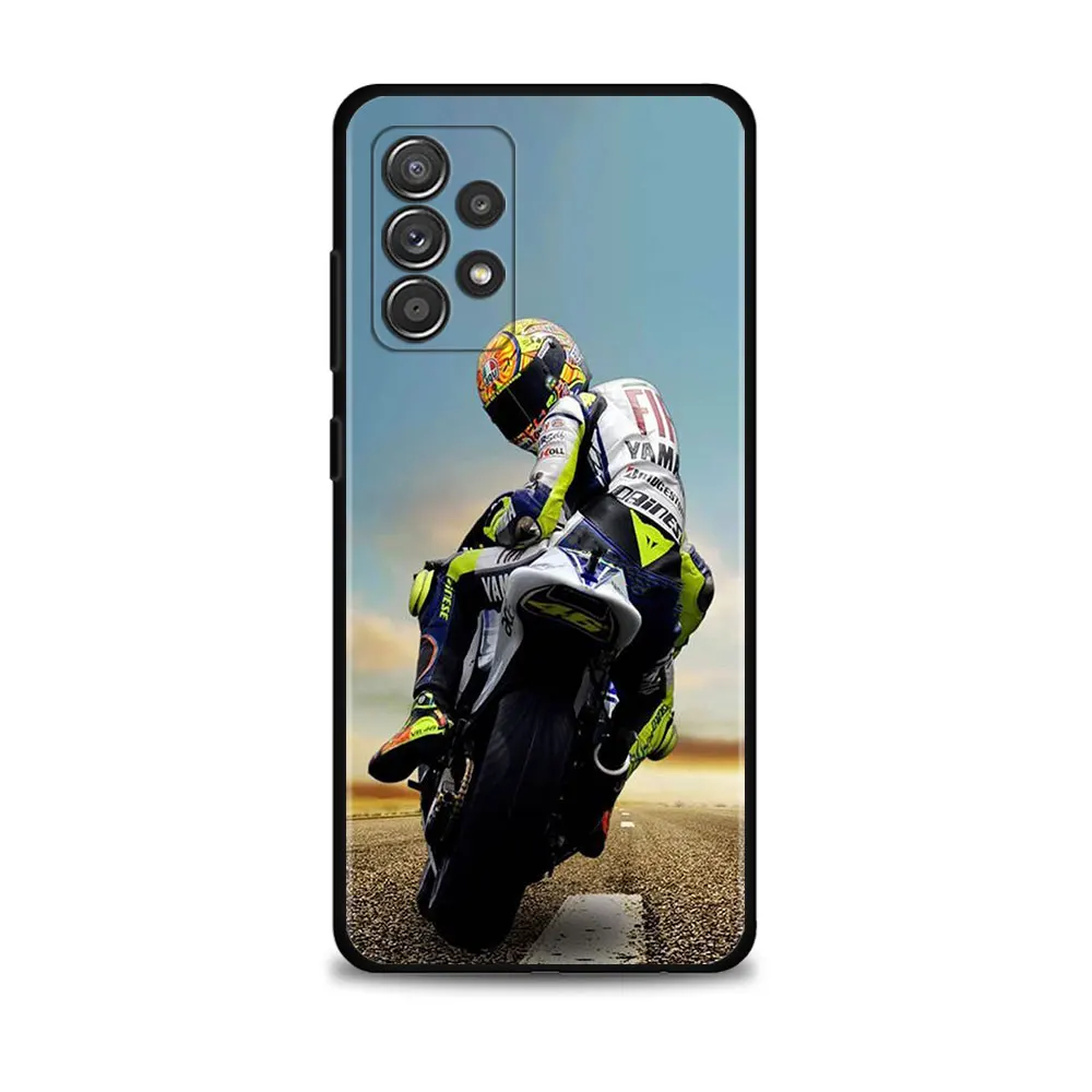 Phone Case For Samsung Galaxy A12 A52 A51 A13 A32 A21s A71 A31 A02s A30s A53 A72 A11 A73 Celular Moto Cross motorcycle sports