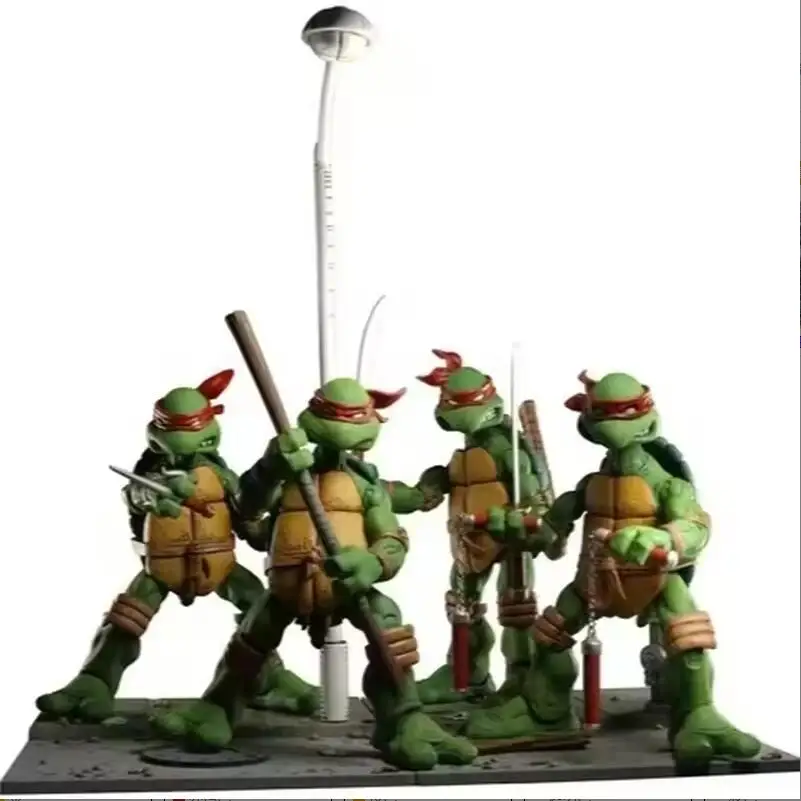 متوفر في المخزون جديد Neca سلاحف النينجا المتحولة ليوناردو يؤدي Tmnt السلاحف الأولى النينجا أنيمي عمل نموذج لجسم اللعب الهدايا الأولاد