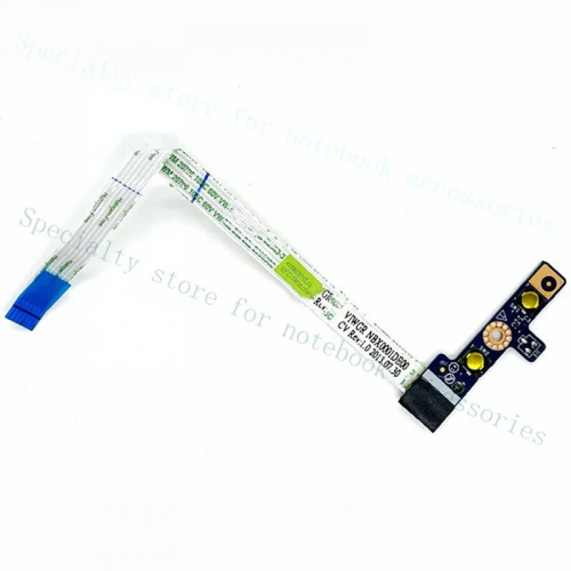 A+ For Lenovo G400 G405 G490 G500 G510 Laptop Power Button Board Cable LS-9631P