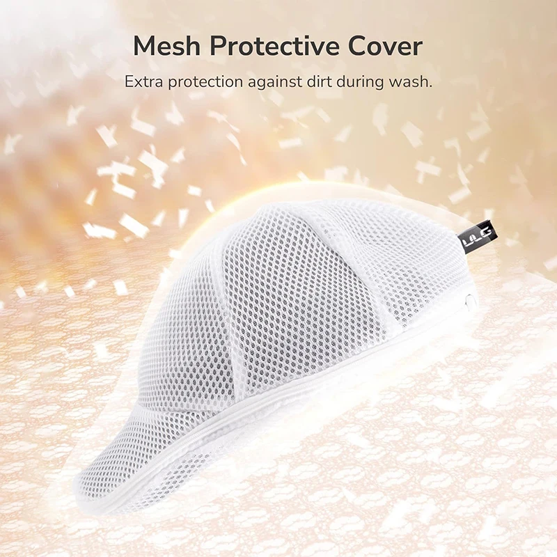 Hat Wash Protector Bag Baseball Cap Cleaner Laundry Bag Anti-deformation Hat Bag Washing Machine Mesh Bag Portable Laundry Bag