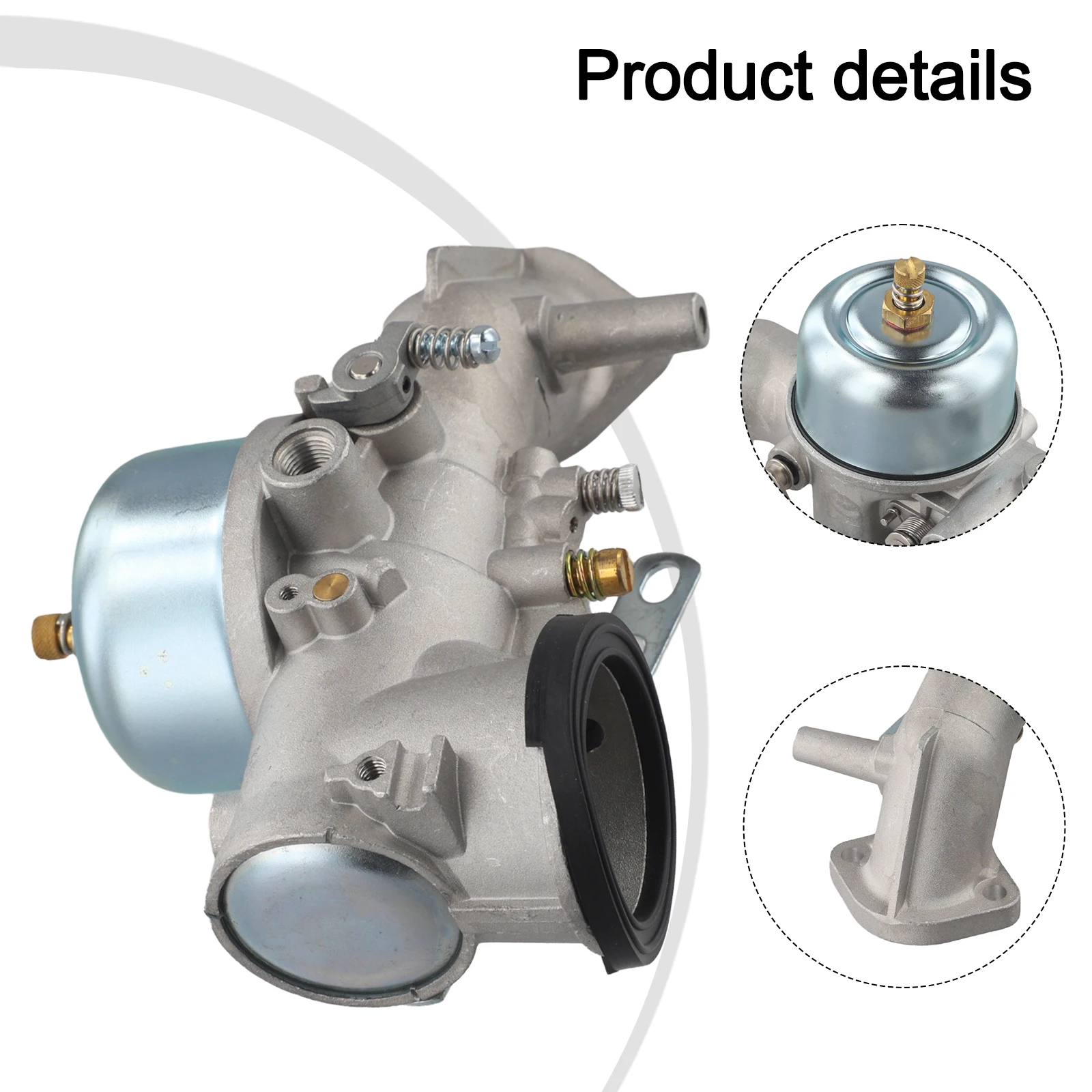 Lawn Mower Carburetor Kit Replacement Accessory for Models 491026 281707 491031 490499 281702 Prolonged Lifespan