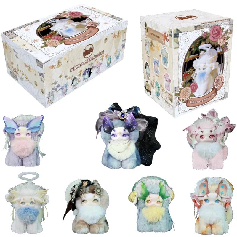 

Genuine Tutulong V2 Fantasy Forest Tea Party Blind Box Bio-Magic Academy Series Surprise Mystery Box Rabbit Dragon Fluffy Toy