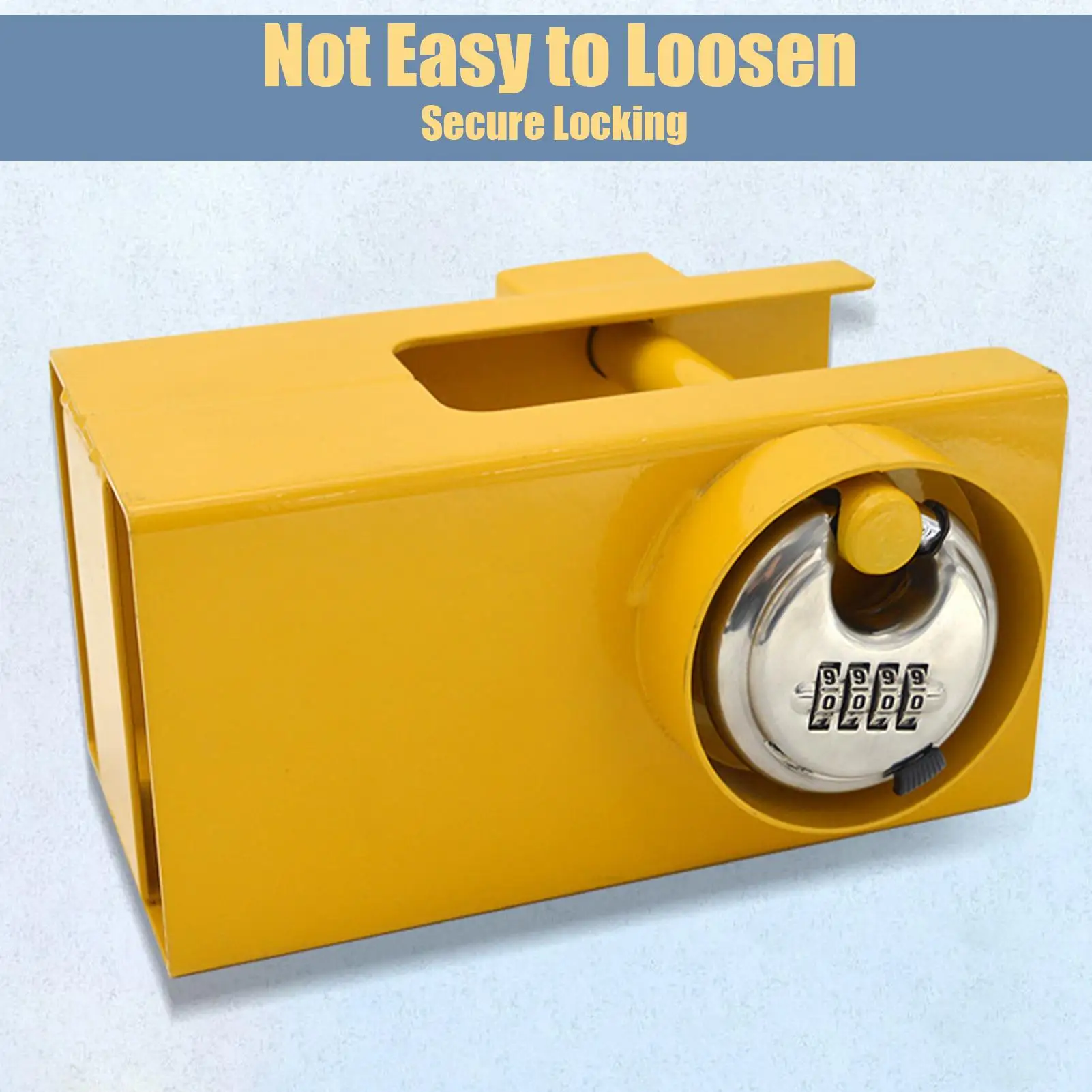 

Trailer Lock Universal Stainless Steel Auto Accessories Trailer Tongue Lock For Cargo Door Container Equipment Floor Jack Lawn