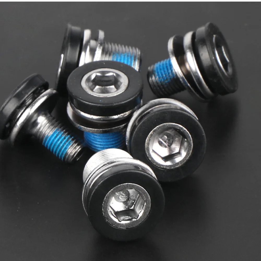 Waterproof Bike Crank Bolt Carbon Steel Bottom Bracket Fixing Screw Square Taper Splined Axis Cycling Spare Components view 5