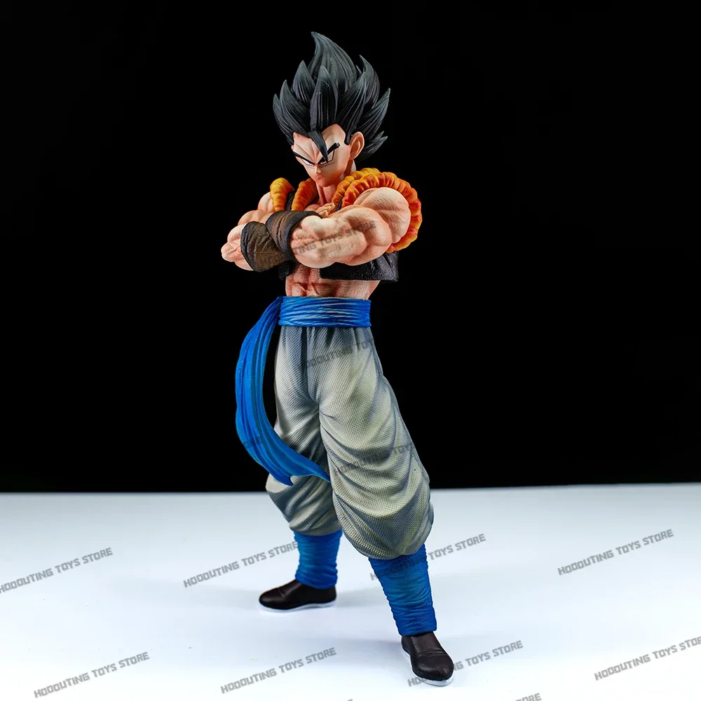 28cm Dragon Ball Z Vegito Gogeta Figure 2 Heads DBZ Anime Figures Super Saiyan Vegeto Figurine PVC Collectible Model Statue Toys