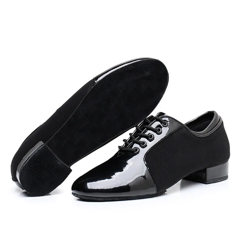 Nuevo Zapatos de baile modernos para hombre, zapatos de baile de salón, zapatos de práctica para adultos