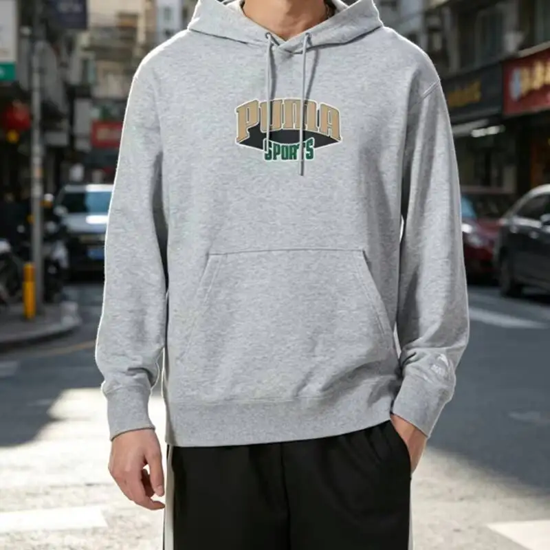 Puma Men Hoodie Pullover Hooded Sweatshirt French Terry 626179-04