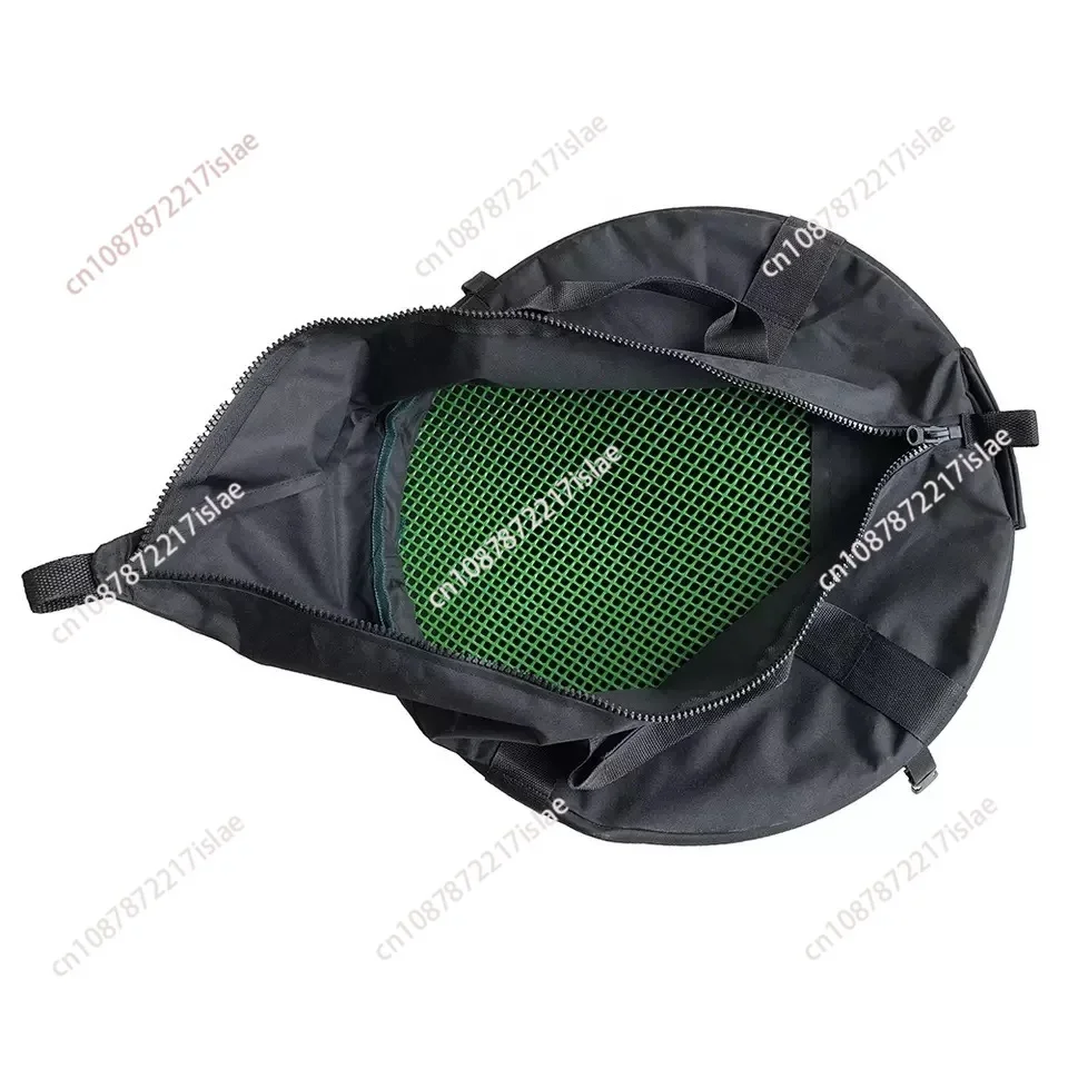 Garden Grass Trimmer Bag Waterproof Dry Black Hydroponics Leaf Bowl Trimming Bag