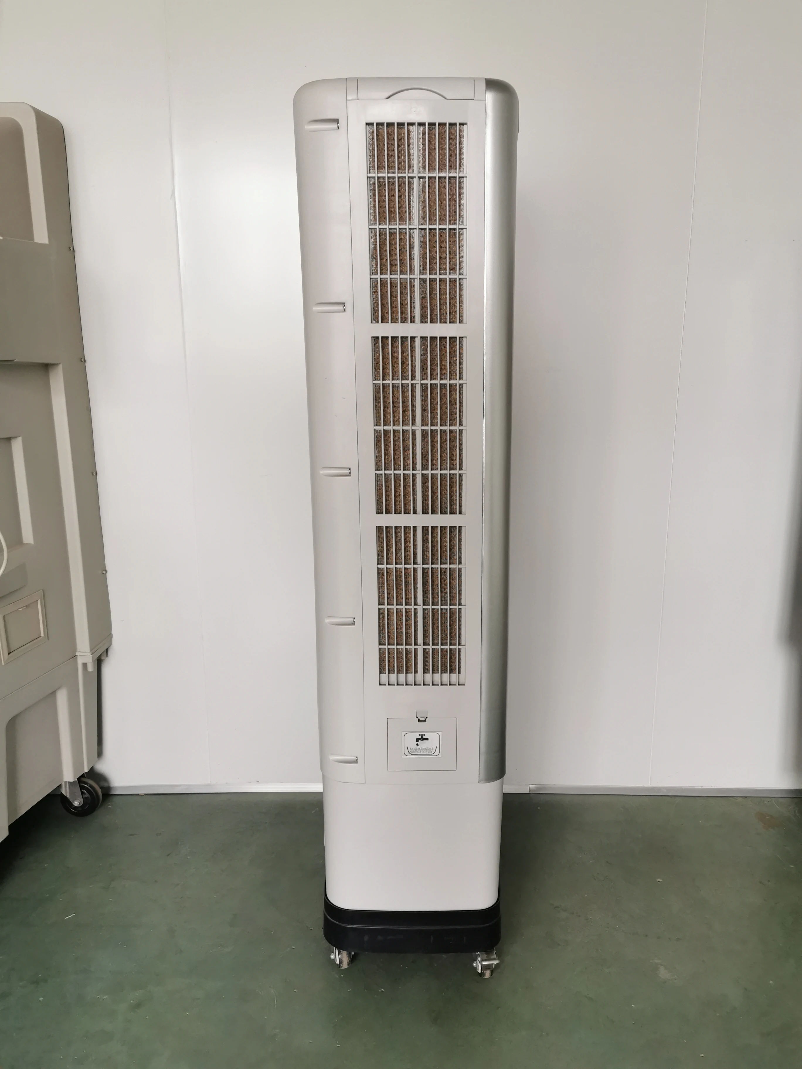 7500cmh Double Fan Evaporative Air Cooler With Three Side Cooling Pad