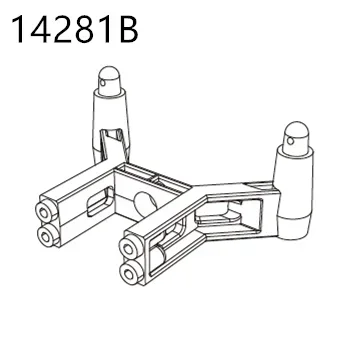 MJX Hyper Go 14209 14210 Modifiziertes Zubehör Differential Stoßdämpfer Reifen Stoßstange Getriebearm Shell 1/14 RC Auto Ersatzteile