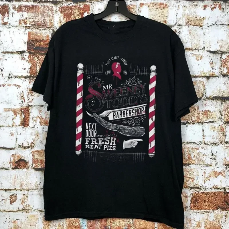 Sweeney Todd Barber Of Fleet Street T Shirt Full Size S 5Xl