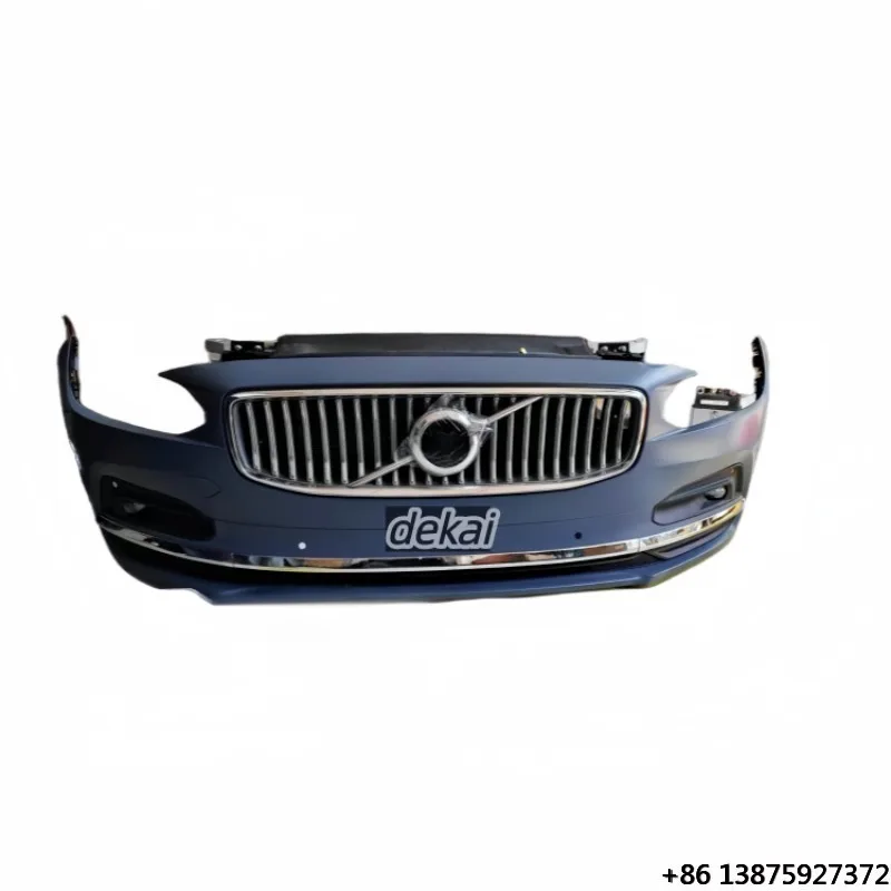 

Front Bumper Assembly Suitable for S90, with Grille, Radiator, Parking Aid Sensor Opening, Bolt-fixed High-quality Body Kit.