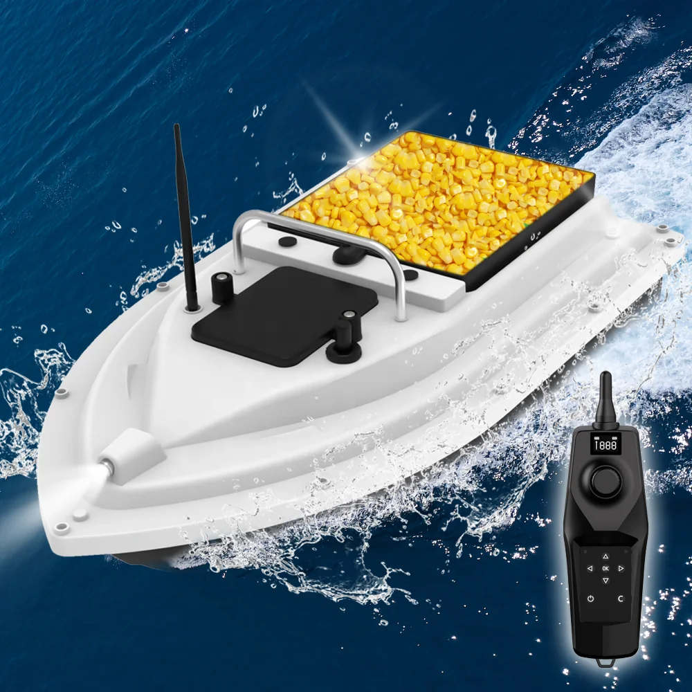 GPS Carp Fishing Bait Boat With Sonar Fish Finder For Bait Boat view 2