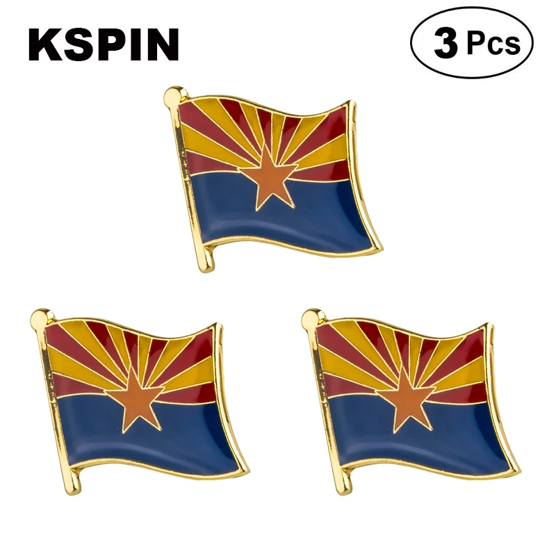 U.S.A Arizona Lapel Pin Brooches Pins Flag badge Brooch Badges