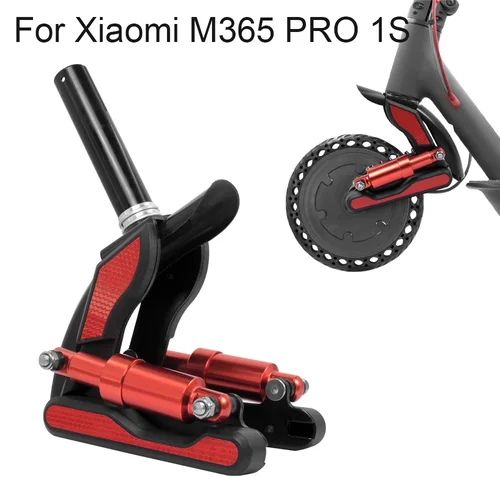 Kit de amortiguador trasero de horquilla delantera de suspensión neumática para patinete eléctrico Xiaomi M365 1S Pro Kickscooter, accesorios de actualización