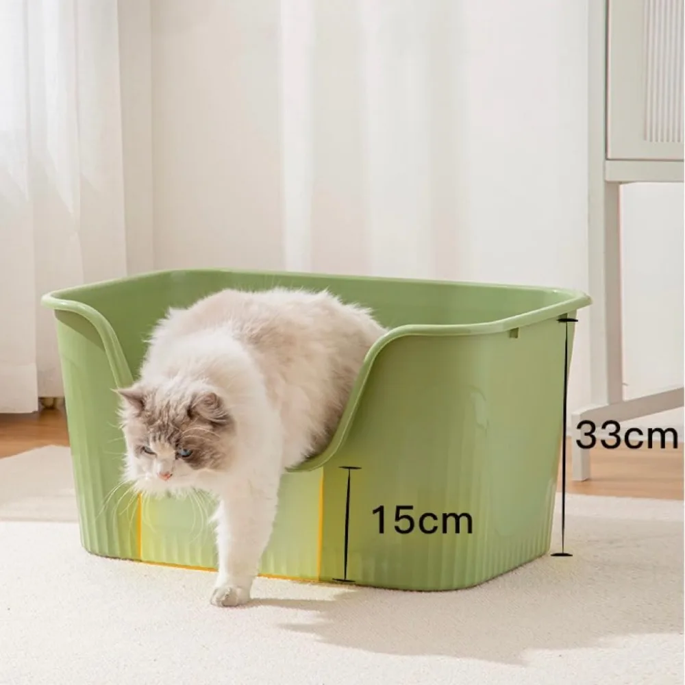 Extra Large Litter Box with High Sides 25.27