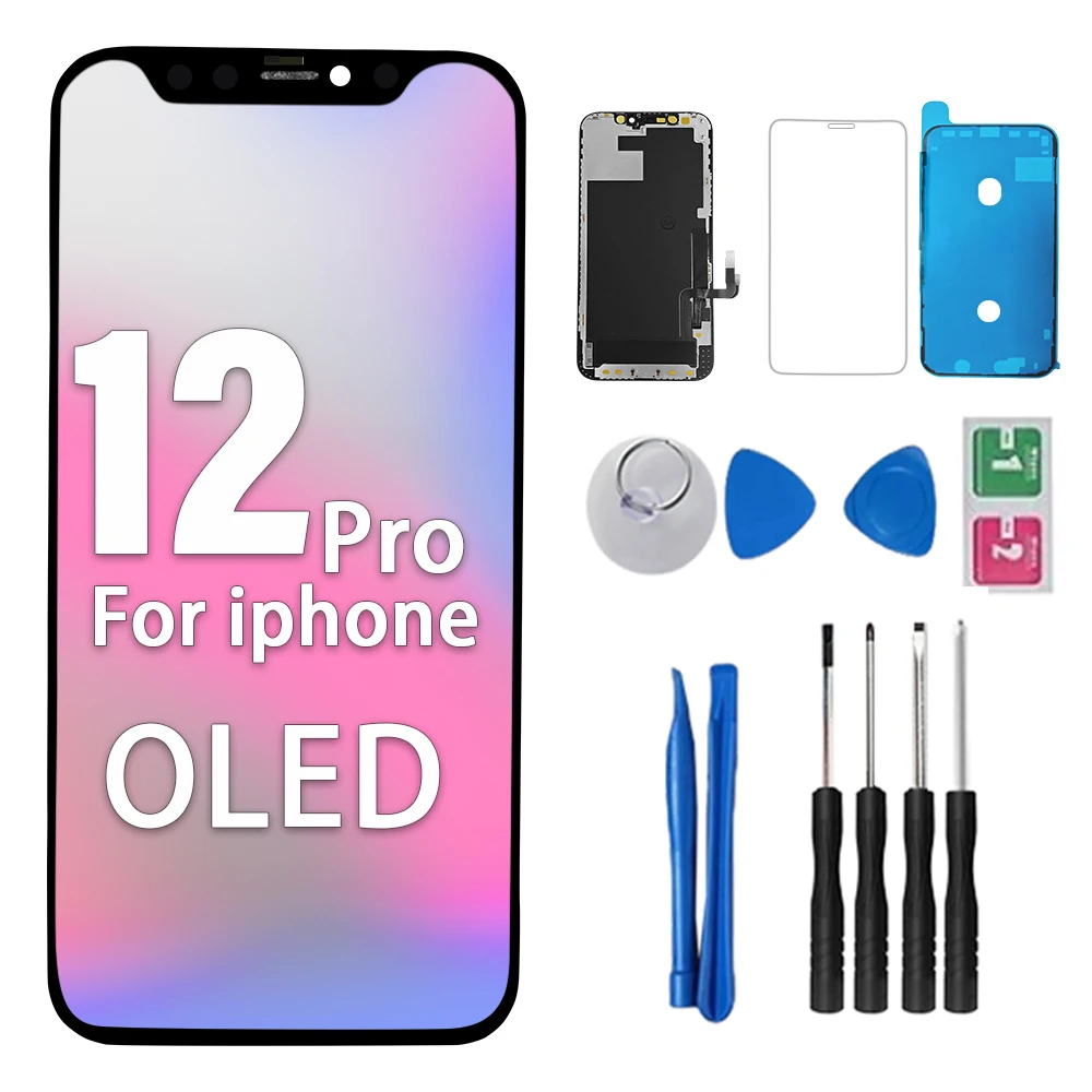 AAA + OLED INCELL qualité pour iPhone 12 12Pro 12 Pro LCD écran tactile numériseur assemblée pour écran 12pro