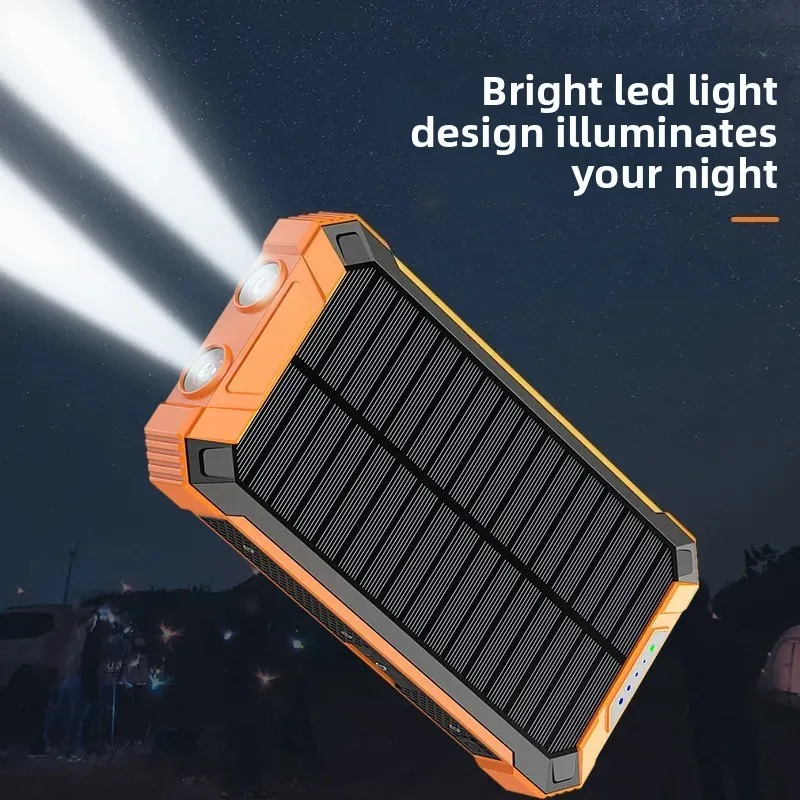20000mAh Portable Power Bank for TKTemu Amazon Outdoor Camping Lamp Solar Resistant