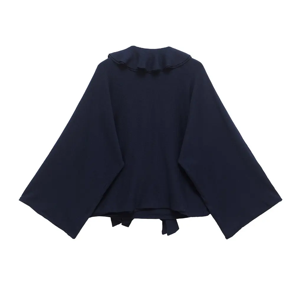 

European And American Fashion Joker Laminated Long Sleeve Knitted Top Women's Spring Autumn New Style G82609