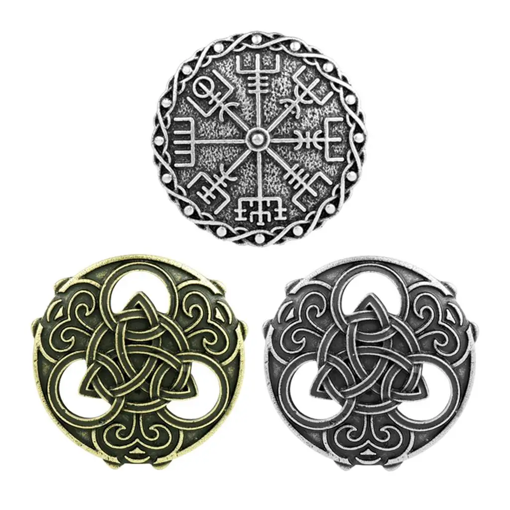 Medieval Viking Brooch Shawl Scarves Pin Fastener Holder