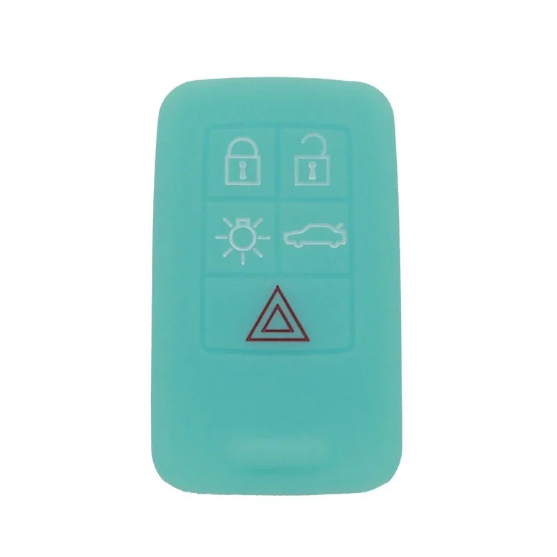 Silicone Car Key Case Cover Auto Flip Remote Key Skin Shell Holder for Volvo S60 S70 S80 S90 V60 XC60 XC70 V40 V50 V60 C30 V70