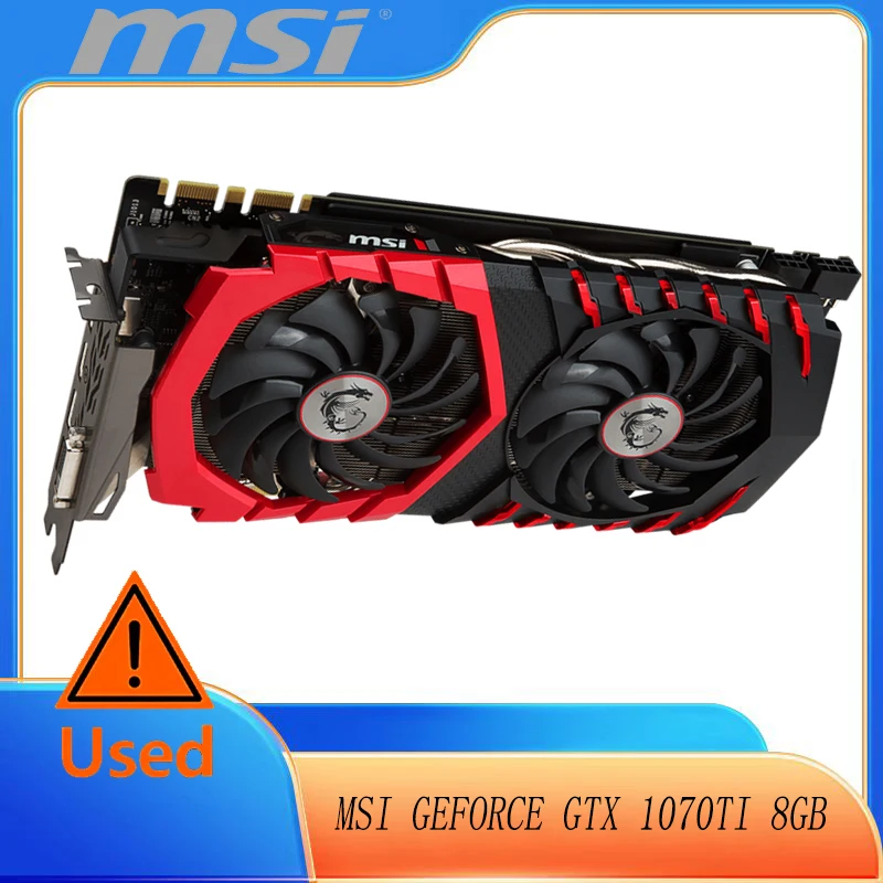 

MSI 1070TI Gaming 8 ГБ GeForce GTX 1070TI Gaming 8 ГБ GDDR5 SLI DirectX 12 VR Готовая видеокарта