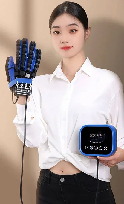 

Finger rehabilitation training equipment - Flexion and extension of hand function - Hemiplegic pneumatic electric robot