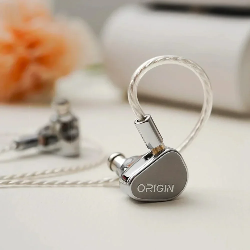 TANCHJIM Origin In-Ear HiFi Earphone Brand New DMT5 Dynamic Driver IEMs Diaphragm Monitor 0.78 2Pin 3.5mm Plug Detachable Cable