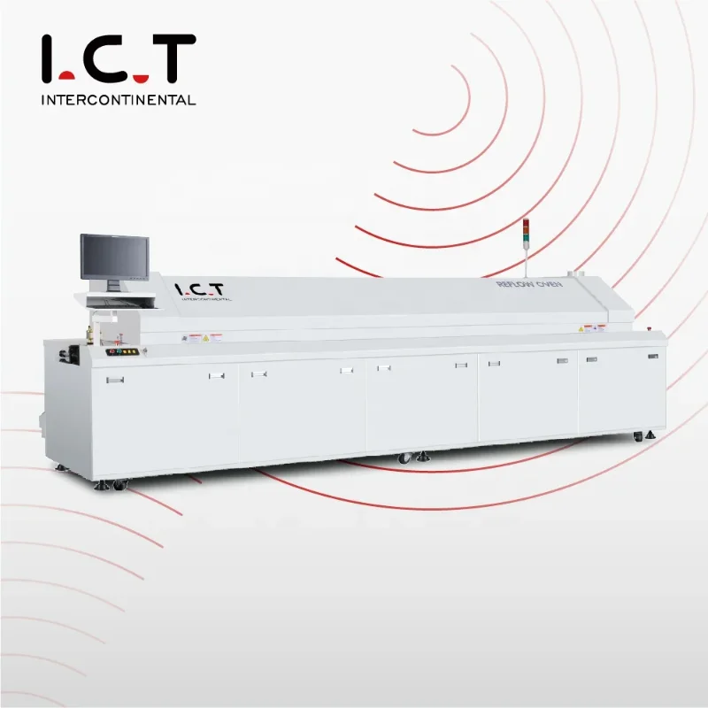 Neuer Hot Reflow PCB Ofen Drei-Temperatur-Zone  Löten 4-Temperatur-Zone   Mit Niedrigem Preis