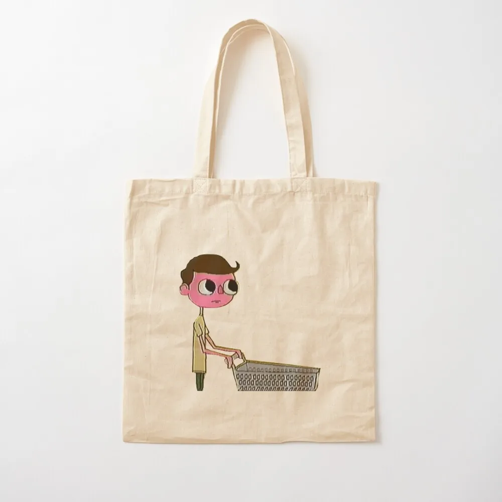 

the cart knows Tote Bag foldable reusable bag shopper bags for women custom fabric bag Canvas Tote