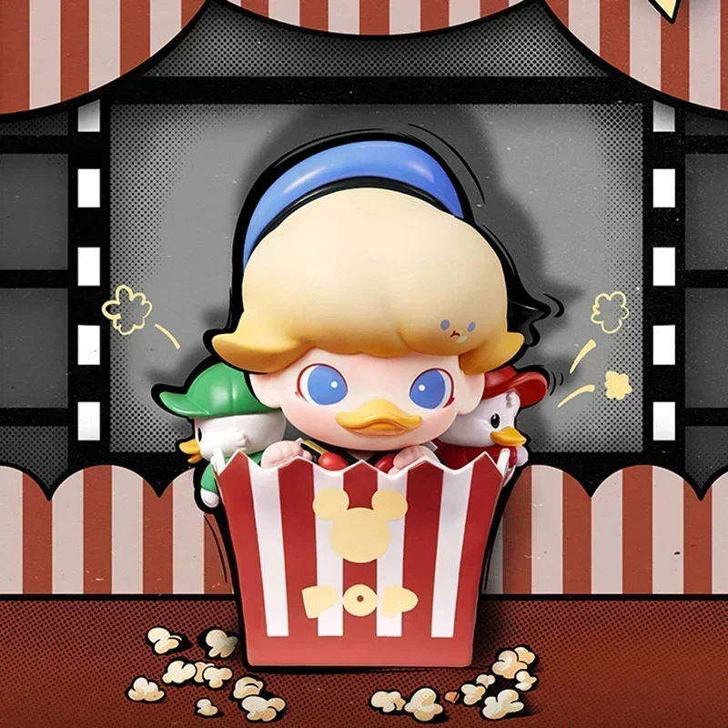 POP MART DIMOO WORLD X Disney Series Blind Box Toys Guess Bag Mystery Box Anime Figure Desktop Ornament Surprise Gift