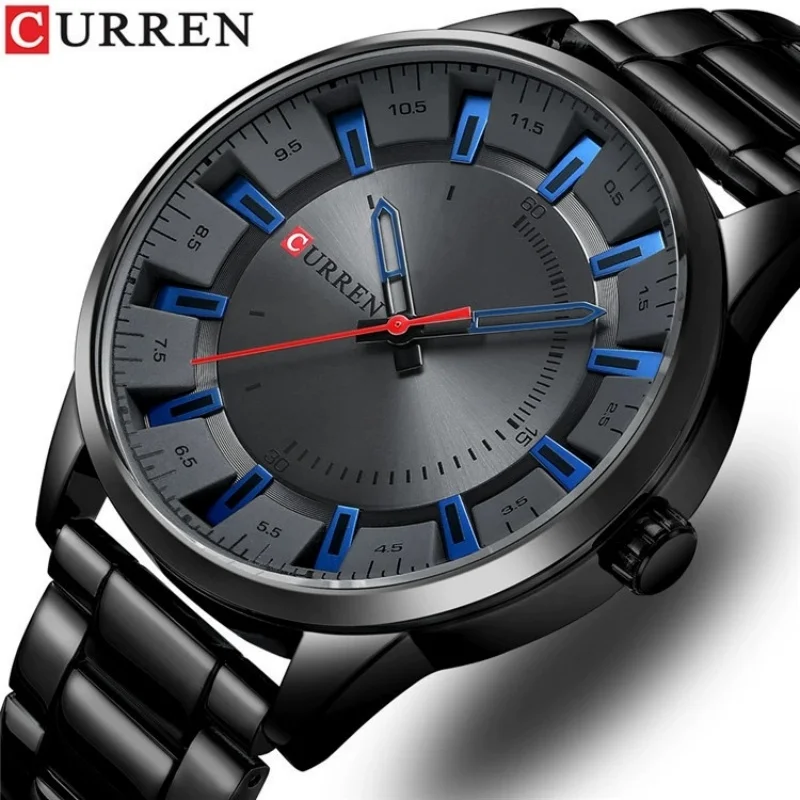 CURREN 8406 Modische Quarzuhren für Herren, lässiges Design, Top-Luxusmarke, Business-Herrenuhr, Reloj Hombres
