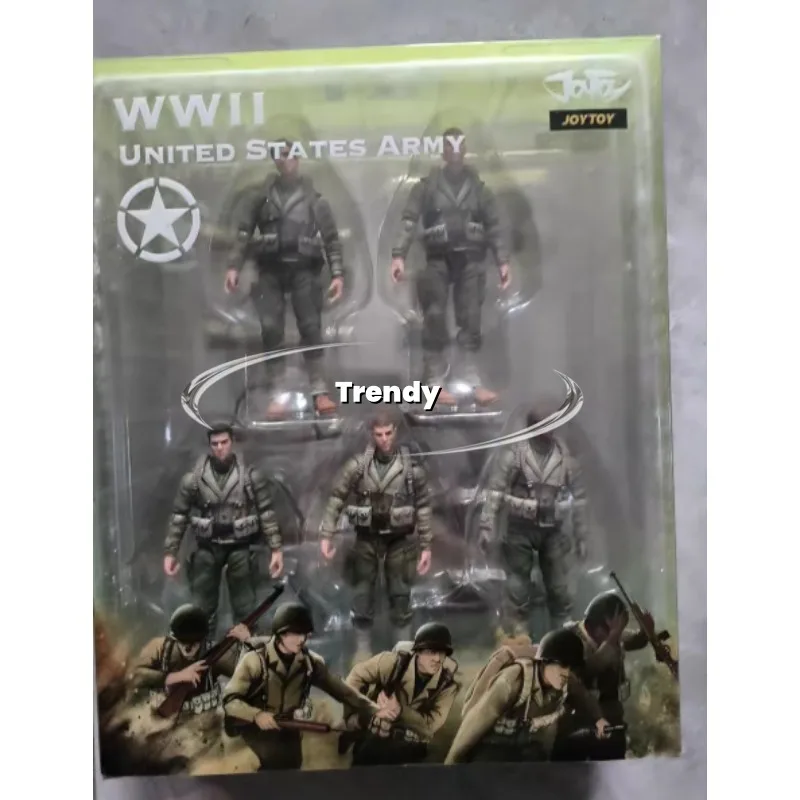 

【In Stock】Joytoy Dark Source 1/18 World War II American Ranger Five Movable Model Decoration Gift Collection