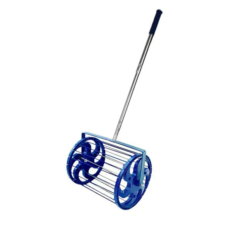Table Tennis Ball Picker Roller Adjustable Handle Ping Pong Ball Collector Portable Rolling Ball Retriever for Training Court