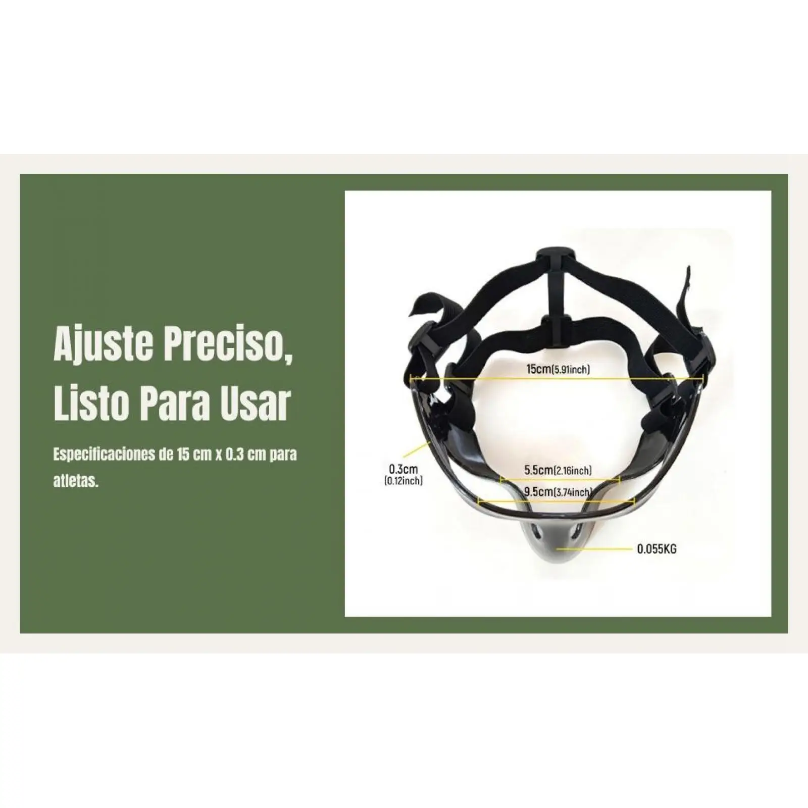 หน้ากากบาสเก็ตบอล, หน้ากากป้องกันใบหน้าสำหรับป้องกันการหักของจมูก, หน้ากากป้องกันใบหน้า, ที่ครอบจมูกสำหรับฟุตบอล