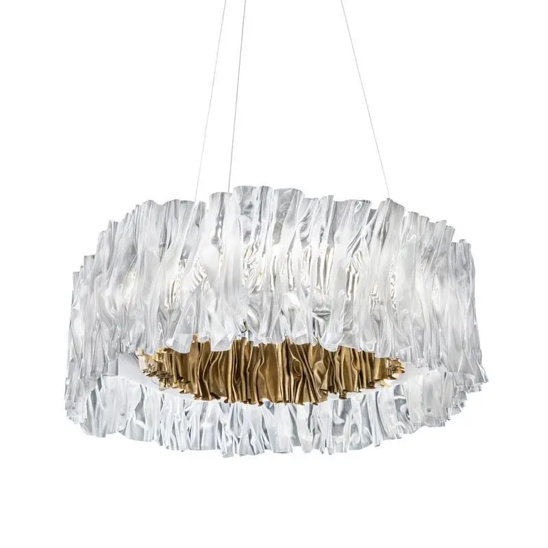 Moderne LED Welle Blume Decke Kronleuchter Persönlichkeit Romantische Einfache Atmosphäre Anhänger Licht Wohnzimmer Hängen Lampe