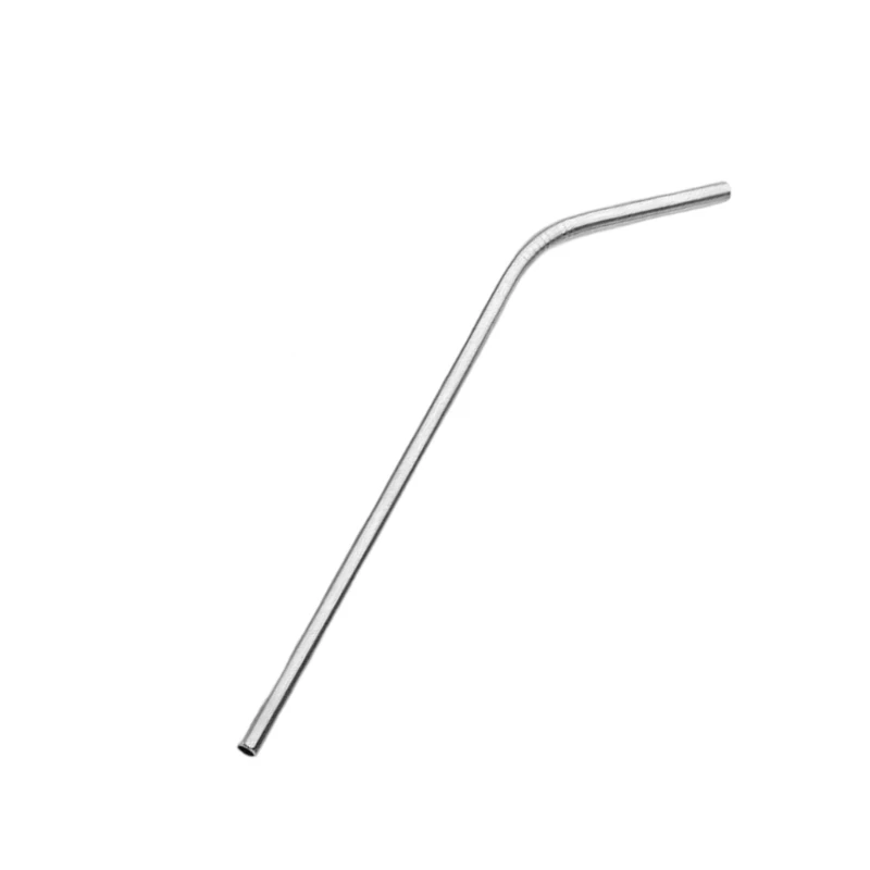 Stainless Steel Metal Drinking Straw Straight or Bent Tip For Juice Coffee Reusable Kitchen Tool - Image 6