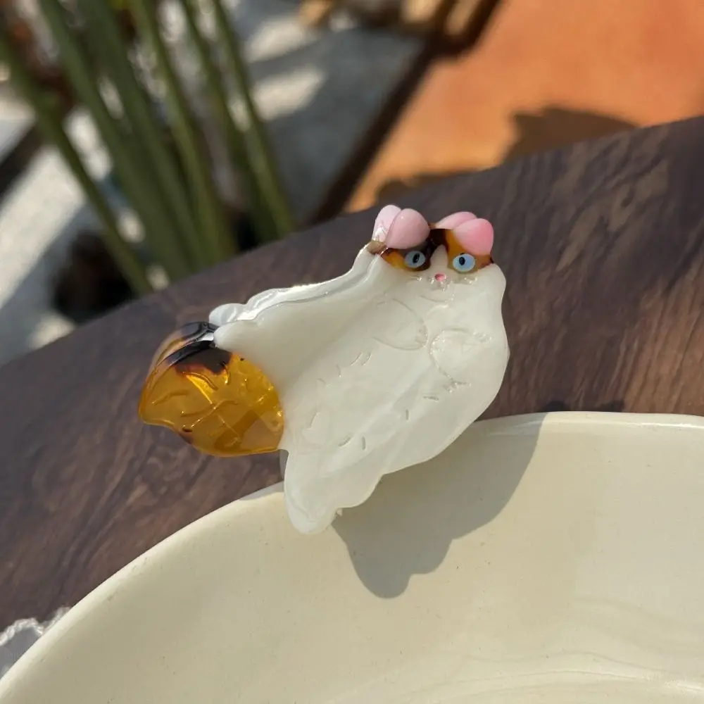 

Cute Acetic Acid Acetate Cat Hair Claw Pet Hairpin Animal Hair Clip Cartoon Headdress Shark Clip Female