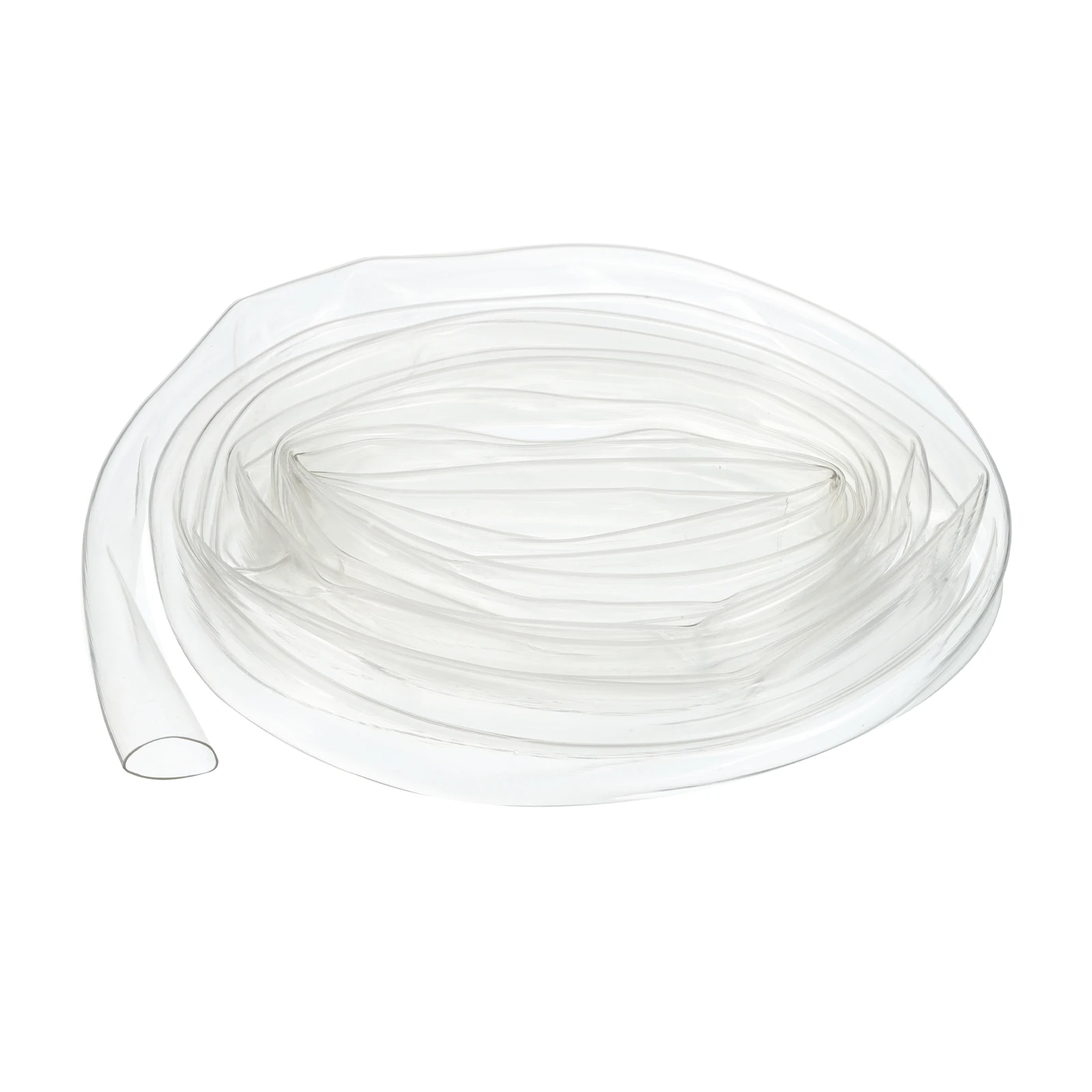 3/7Meter Clear PVC Tube Insulating Sleeving Flexible PVC Cable Sleeve Wire Harness Tubing for Wire Sheathing Wire Protection