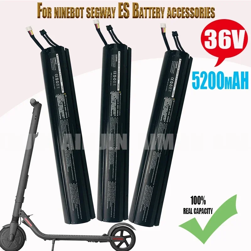 🔧36V 5200Mah For Segway Ninebot ES1 ES2 ES3 ES4 E22 Kickscooter Intelligent Electric Scooter Internal Battery Components🔧