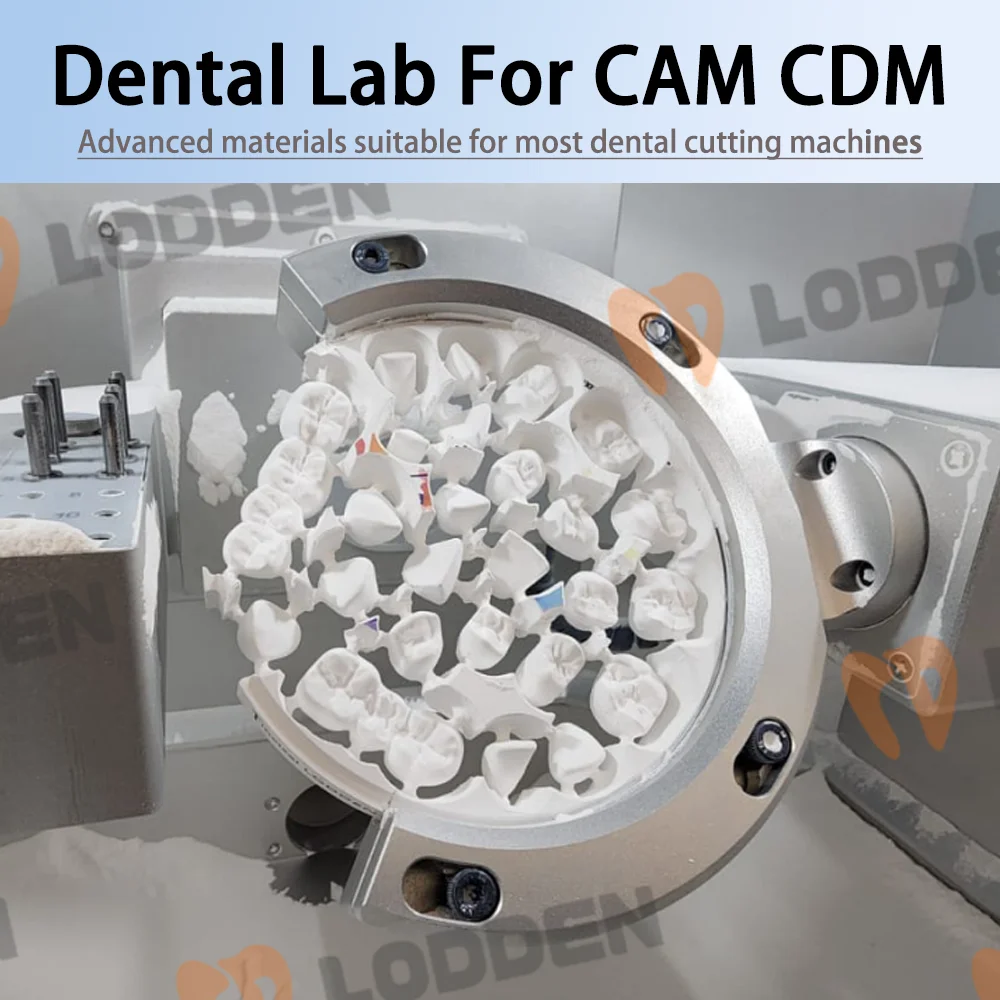 Bloco de zircônia dental 3d pro disco de zircônia multicamadas 98mm laboratório aberto sistema cad/cam material dentista vita 16 cores cad/cam