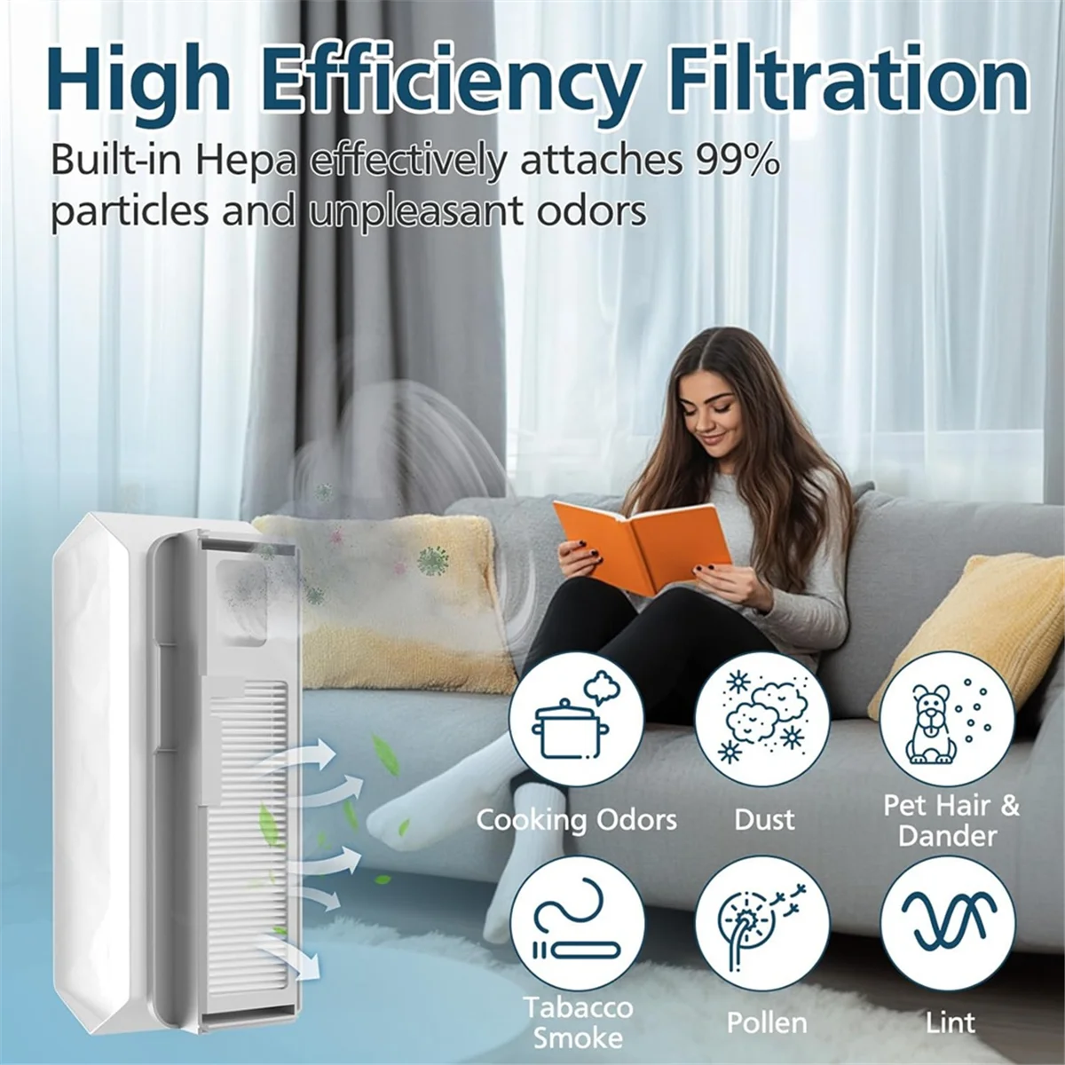 ABBR Staubbeutel für Narwal Freo X Ultra & Freo X Plus Roboter-Staubsauger, Einweg-Staubbeutel, Ersatz mit integriertem Hepa-Filter