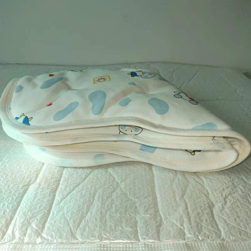 سميكة القطن الخالص ABDL الكبار لطيف الكرتون نمط مريلة سميكة البتلة المستديرة كوس DDLG لينة تغذية المرايل منشفة لعاب الأطفال ملابس التجشؤ