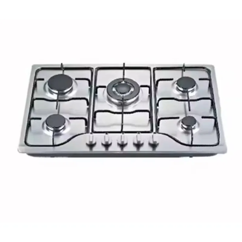 2 Burner Electric LPG/Natural Gas Dual Fuel Built-in RV Gas Stove 12 Inch  Surface Ignition Battery Manual Power Supply