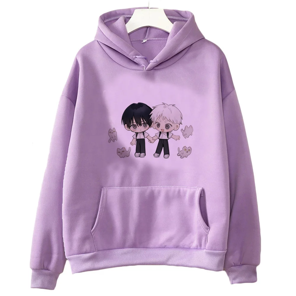 The Summer Hikaru Died Hoodies Kawaii Mode japanischer Anime 2000er Hip-Hop Winter warm Damen mit Taschen – Detail 8