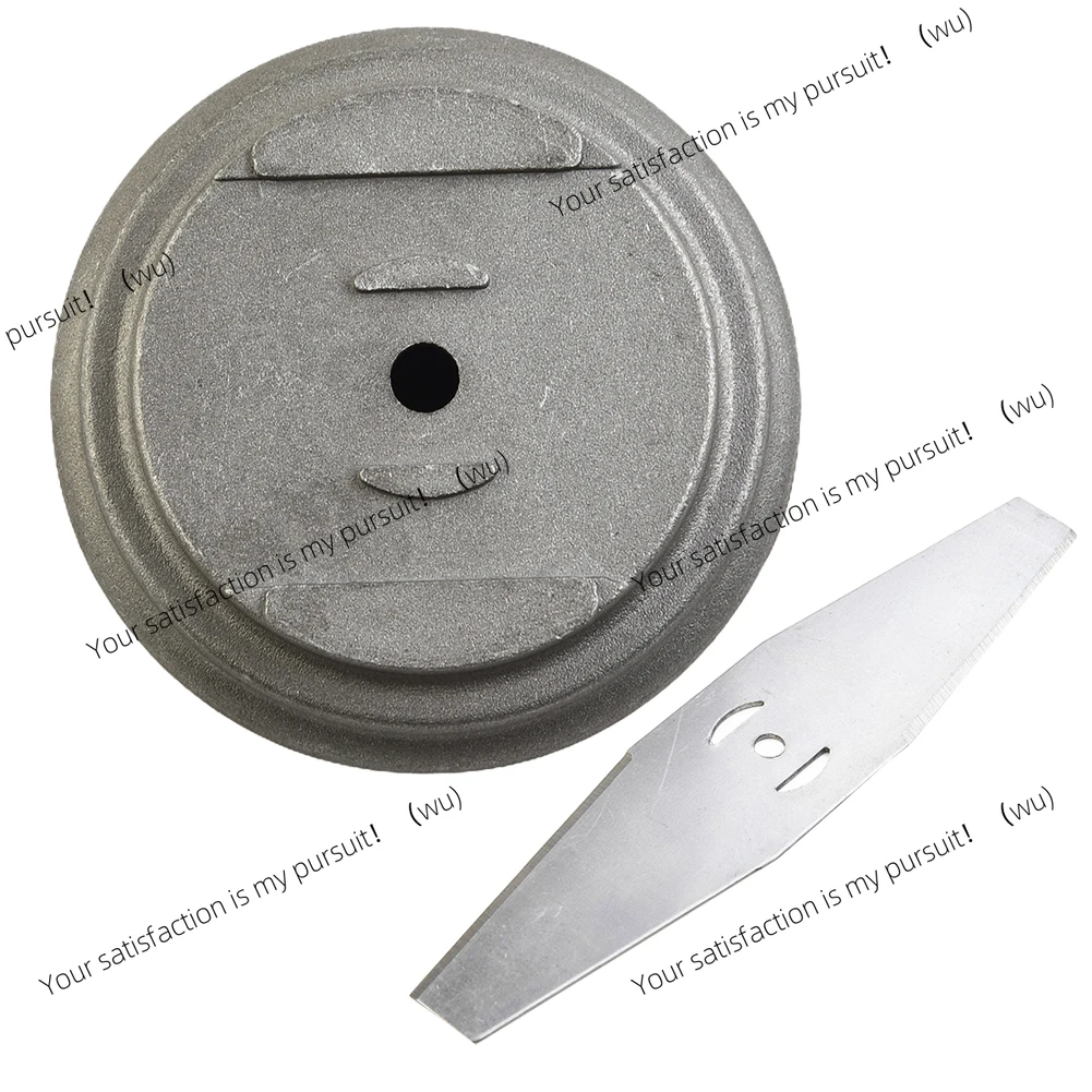 Stainless steel lawn mower blade mounting cover adapter for mowing and cutting irrigation adapter