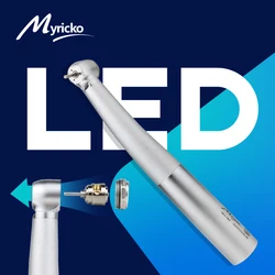KAVO Type Dental Fiber Optic LED Turbine Quick Coupling High Speed Handpiece Air Turbine 3 Water Spray rotatio Type Handpiece