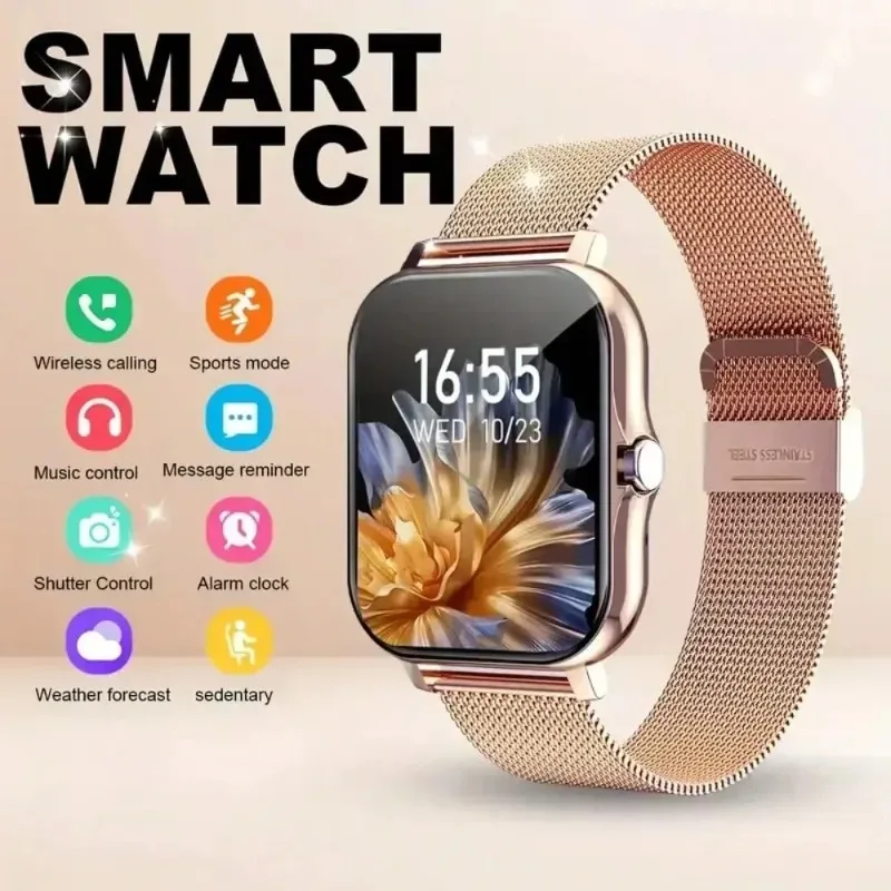 ​​2025 Smart Fitness Watch - Wireless Calls 50 Sports Modes HR/SpO2 Tracking​​