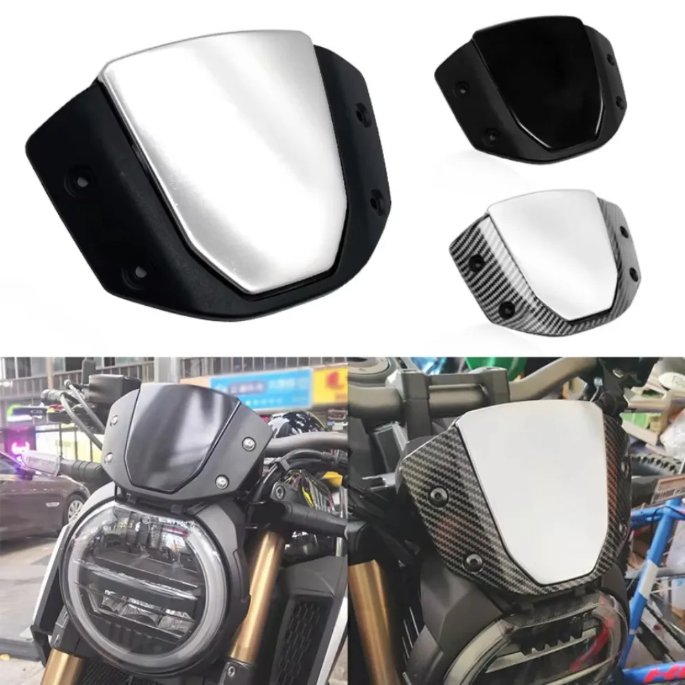 New CB650R CB1000R Motorcycle Accessories Windshield Windscreen Wind Deflector Fit for Honda CB650R CB1000 R 2018 2019 2020 2021