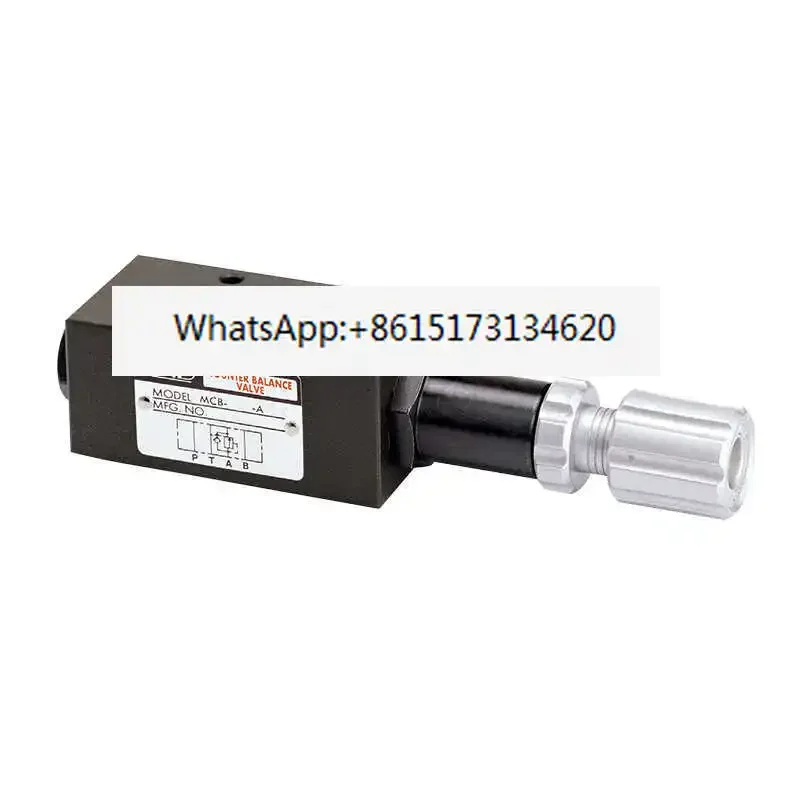 

Stacked MCB-02-A/B-1/2/3 Counterbalance Valve MCB-03-A/B-1/2/3